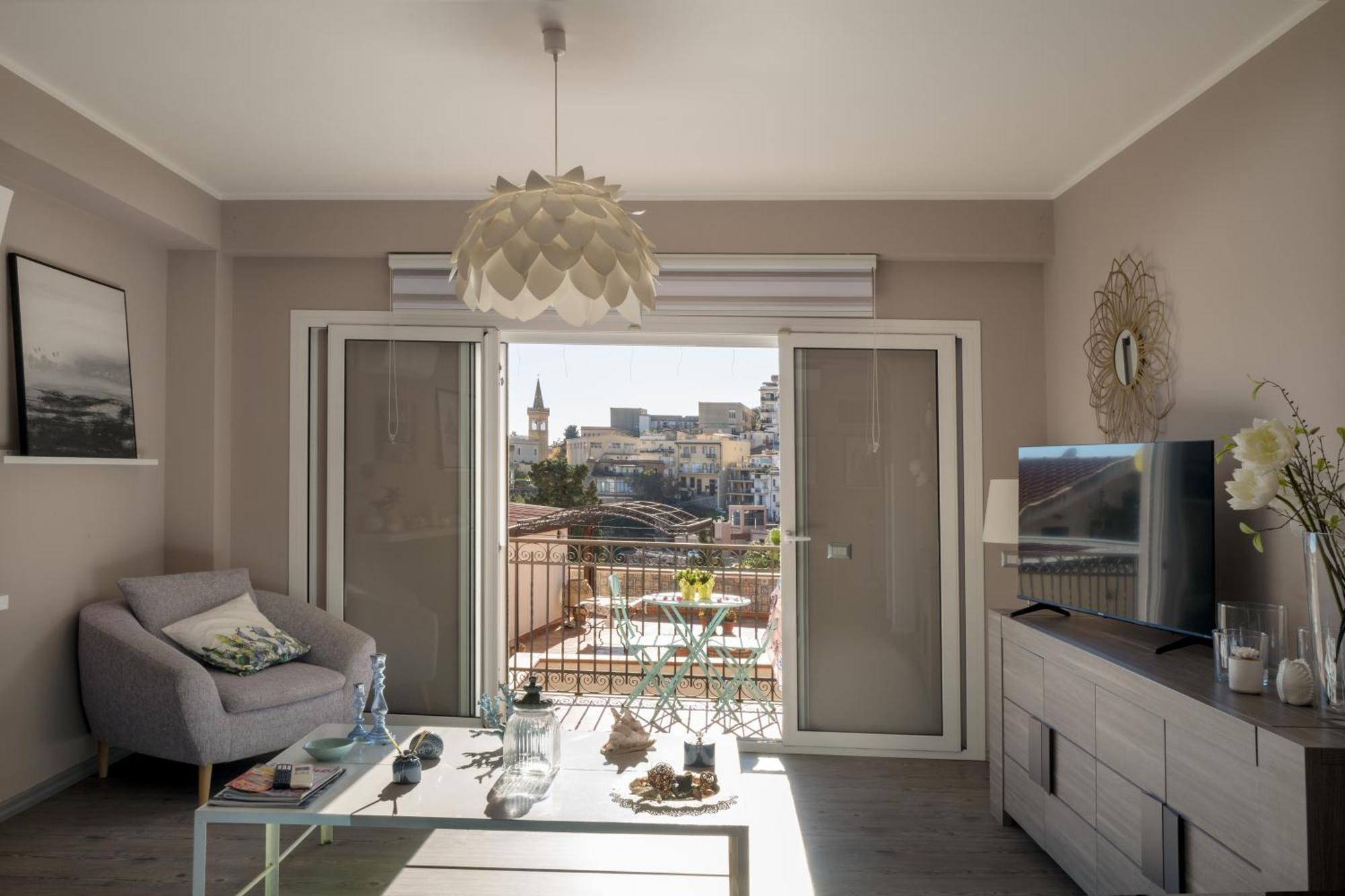 Apartamento Casa Del Presidente Taormina Exterior foto